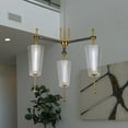 thumbnail image 6 of VONN Toscana 26" ETL Certified Integrated LED Aluminum Pendant - Antique Brass, 6 of 11