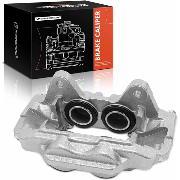 A-Premium Disc Brake Caliper Assembly with Bracket Compatible with Lexus GX470 Toyota 4Runner 2003-2009 Front Right Passenger Side