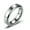 Silver, variant on 4mm Silver/Black Thin Band AAA Rings Men Women's Stainless Steel Engagement Ring