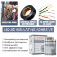 thumbnail image 5 of Herunwer Liquid Electrical Tape,Liquid Electrical Tape Waterproof,Insulating Electrical Tape Glue,Liquid Electrical Tape,Quick-Drying, High Temperature, 5 of 6