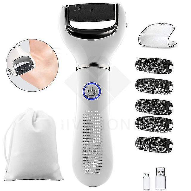 Lima eléctrica para pies Pedi Tools-speed Adjment Usb-pedi Removedor de callos de piel muerta Herramienta portátil para el cuidado de los pies