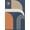 Blue, Pattern 3, variant on ODIKA 8'x10' Green Vibrant Spring Floral and Rainbow Washable Area Rug Cheerful 60s Inspired Design with Nature Patterns for King Size Bedroom Under Bed, Master Suite, Non-Shedding, Easy Care