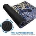 thumbnail image 6 of Golden and Purple Starry Sky Waves&nbsp;pad Mousewaterproof,rubber+multispandexno Slip Gaming Mouse PadDesk Pad for Office Home Game 31.5x15.7inches, 6 of 7
