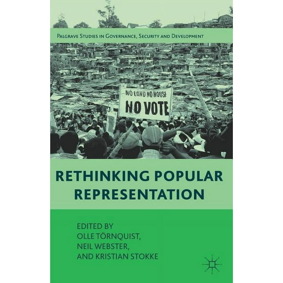 Governance, Security and Development Rethinking Popular Representation, (Paperback)