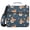 Corgi Dog and Planet, variant on 3 Ring Zipper Binder with Shoulder Strap Waterproof Trapper Keeper 2 Inch D-Ring 500 Sheets Capacity Capybara Animal and Plant