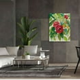 thumbnail image 6 of Epic Graffiti 'Tropical Jewels I' by Silvia Vassileva, Canvas Wall Art, 40"x54", 6 of 8