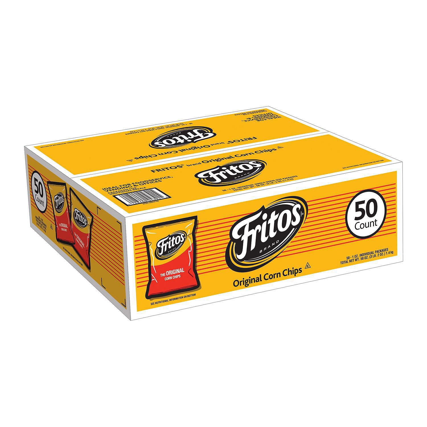 Branded Fritos The Original Corn Chip (1 oz., 50 ct.) Pack of 1