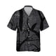 thumbnail image 5 of Venta caliente de verano, nuevas camisetas con estampado 3D, estampado de cuervos, solapa, manga corta, moda de terror, camisetas casuales para hombres, traje, camisetas de un solo pecho, 5 of 5
