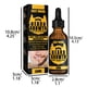 thumbnail image 5 of EAST MOON Esencia para el crecimiento de la barba, 30ml, ingredientes orgánicos que promueven el crecimiento de la barba, reparación de daños, activa el cabello, 5 of 8