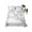 Multicolor, variant on Marble Grey White California King Size Flat Sheet, Wrinkleproof & Fadeproof Cooling Flat Bed Sheet Only, Cracked Rock Greyscale Fake Stone Breathable Soft Bedding Top Sheets 108 x 98 Inches