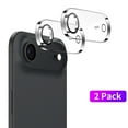 thumbnail image 2 of Liwarace 2Pcs Camera Lens Protector Tempered Glass for iPhone 17 Pro Max/17 Pro/17 Air/17, Clear, 2 of 12