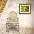 thumbnail image 3 of Greene, Taylor 18x15 Gold Ornate Wood Framed with Double Matting Museum Art Print Titled - CRIMSON FOREST FLOOR, 3 of 4