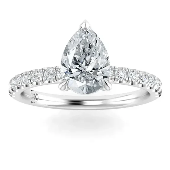 IGI Certified 1 Carat Lab Grown Diamond Engagement Ring | 14K White Gold | Solitaire Lab Diamond Ring | G-VS2 | Valentine Gift
