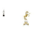 thumbnail image 1 of Estatua de arte abstracto, escultura moderna de caballo en resina, figura de escritorio, diseño creativo de líneas suaves, ideal para el hogar, la ofi, 1 of 8
