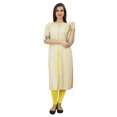 thumbnail image 1 of Bimba Tunique pour Femmes Manches 3/4 Kurta Longue Blouse Ethnique Indienne, 1 of 1