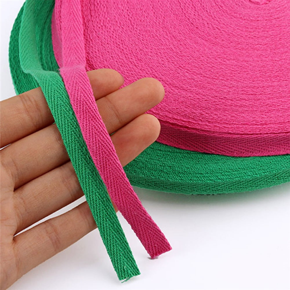 5/10Meters Colored Stripe Webbing Tapes 20-50mm Backpack Decor Ribbon Band  Bag Strap Belt Garment Tape DIY Sewing Accessories