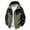 #Green, variant on DPTALR Men's Solid Color Jacket,Long Sleeve Zipper Pockets,Green, XXXL
