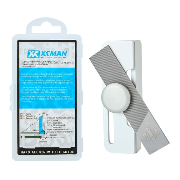 XCMAN Alpine SKi Snowboard Side Edge Tuner Sharpener CNC Made with Clamp Device-2°