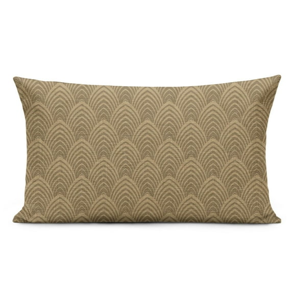 Mocha Brown Pillow Covers 12x20 Inch Linen Decorative Square Throw Pillow Covers for Home Sofa Bedroom Outdoor Indoor