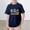 Navy, variant on Gzbliryd Easter Cute Bunny Shirt Leopard Rabbit Tshirt Short Sleeves Rabbit T-Shirts Crew Neck Easter T Shirts for Boy Summer Clothes for Girls (Light Gray,6-7 Years)