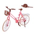thumbnail image 1 of Los Accesorios Plásticos Rosados ​​de La Bicicleta para de La Muñeca Fingen El Juguete Del Juego Sunnimix Bicicleta en miniatura de la casa de muñecas, 1 of 8