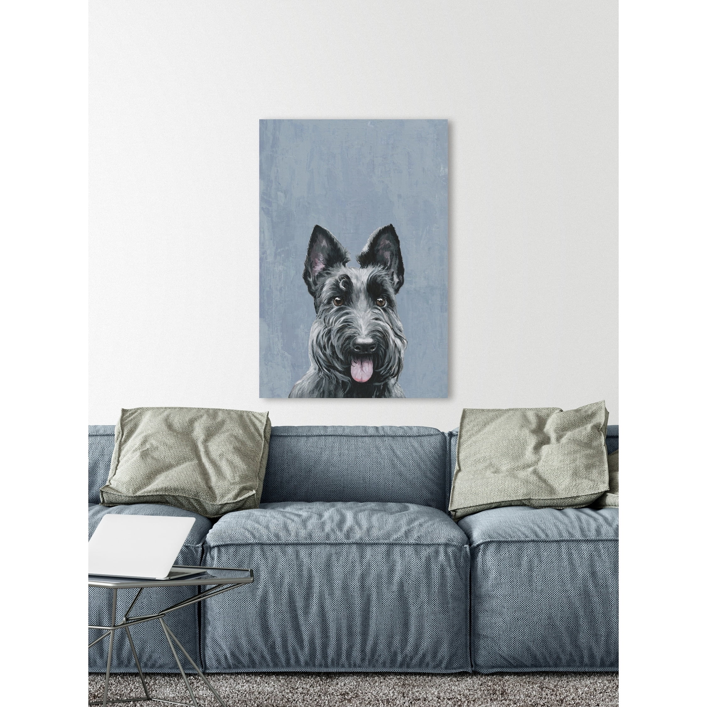 Marmont Hill "Appeased Look" Painting Print on Wrapped Canvas