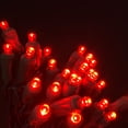 thumbnail image 4 of 50 Count 5MM Wide Angle Led Christmas Lights Set,Outdoor Led String Lights for Garden Patio Christmas Trees Lighting Decoration,17 Feet Green Wire(Red Color), 4 of 7