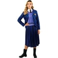 thumbnail image 1 of Rubie's Womens Wednesday Nevermore School Uniform Costume, 1 of 3