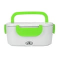 thumbnail image 1 of Boîte à Lunch Chauffante Électrique Portable 12V pour Voiture Bento Récipient Alimentaire (Vert), 1 of 8