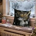 thumbnail image 6 of PEIBang Christmas Pillow Covers 18x18 Inch,Christmas Throw Pillowcases Winter Holiday Decor,Decorative Cushion Cases for Sofa Couch Bedroom, 6 of 6