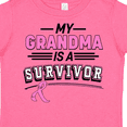 thumbnail image 4 of Inktastic My Grandma is a Survivor Breast Cancer Awareness Boys or Girls Toddler T-Shirt, 4 of 5