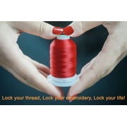 New brothread 32 Spools Polyester Embroidery Machine Thread Kit 1000M (1100Y) Assortment1