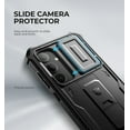 thumbnail image 4 of Dexnor for Samsung Galaxy S24 Plus Case with Built-in Slide Camera Cover & Screen Protector & Kickstand, Shockproof Rugged Case Full-Body Bumper Protective Cover for Galaxy S24 Plus 2024, Black, 4 of 7