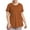 Orange, variant on zbxnLI Plus Size Women's Yoga Tops with Hooded Quick Dry Workout Short Sleeve T-Shirts Athletic Tees