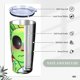 thumbnail image 5 of Taza de café Smiling Critters con tapa, 20 oz, vaso de viaje de acero inoxidable que se mantiene frío durante 9 horas y caliente durante 3 horas, 5 of 7