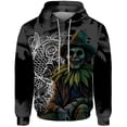 thumbnail image 5 of Sudadera con capucha informal de otoño para hombre, sudadera con capucha con estampado de espantapájaros y monstruos, sudadera de estilo gótico, ropa de calle Harajuku, 5 of 5