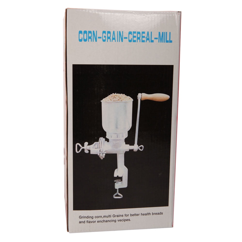Lowestbest Home Use Hand Cranking Operation Grain Grinder, Silver Lowestbest Home Use Hand Cranking Operation Grain Grinder, Silver
