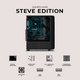 thumbnail image 5 of Gabinete XTREME PC GAMING Minecraft Steve Edition Media Torre 4 Fan ARGB Negro CXTMA6000BK, 5 of 6