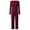 Wine, variant on Women's Maternity 2 Pieces Pajamas Outfits Loose Long Sleeve T-shirt Top and Pants Loungewear Black M