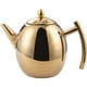 thumbnail image 1 of Tetera de acero inoxidable con colador, cafetera decorativa para cocina, recipiente para té suelto, 1 of 6