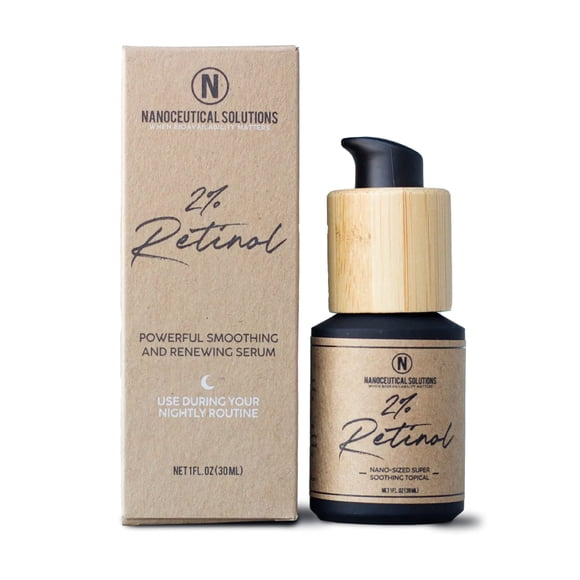 NANO RETINOL 2% es un potente suero que penetra profundamente en la piel para proporcionar propiedades que aumentan el colágeno y reducen las arrugas. ? ¿Libre de crueldad? ¿Sin parabenos? ¿Sin colora