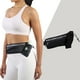 thumbnail image 4 of Estuche para botella de agua, teléfono y billetera para hombres y mujeres - Riñonera deportiva para exteriores de color negro, 4 of 8