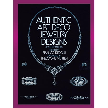 Dover Jewelry and Metalwork: Authentic Art Deco Jewelry Designs (Paperback)