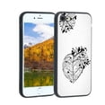 thumbnail image 1 of Compatible with iPhone 8 Phone Case, Heart Case Silicone Protective for Teen Girl Boy Case for iPhone 8, 1 of 2