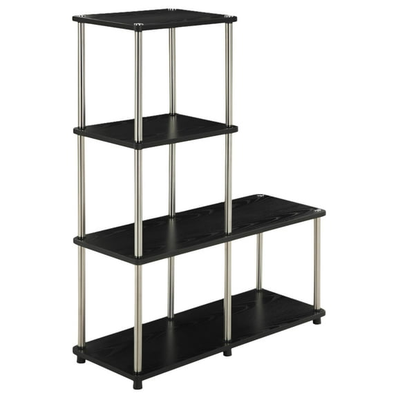 Convenience Concepts Designs2Go 4 Tier L Bookshelf