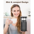 thumbnail image 3 of SiFENE Mini 2-in-1 Single Serve Coffee Maker - K Cup & Ground, Descaling, Red, 3 of 7