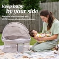 thumbnail image 4 of Graco Pack 'n Play Travel Dome Lux Playard, Linden Beige, 4 of 10