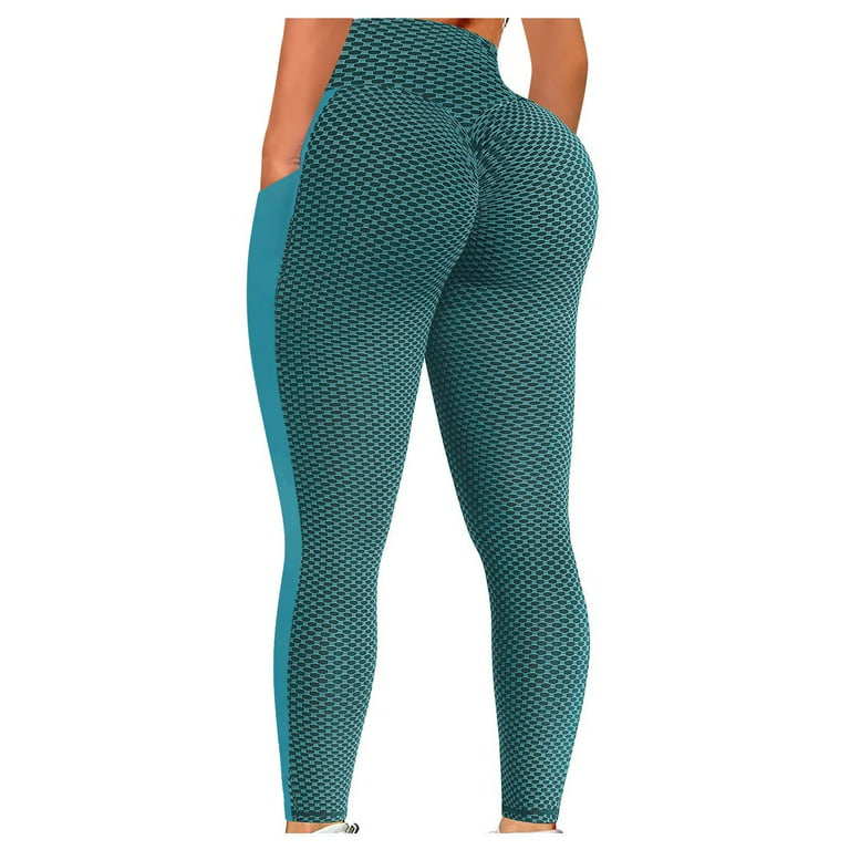 Yoga Leggings for Women with Pockets High Waisted Tummy Control Women's  Butt Lift Yoga Workout Leggings Running Pants Black at  Women's  Clothing store