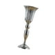 thumbnail image 2 of Jarrón de flores para boda, candelabro, centro de mesa, decoración, maceta de metal, soporte para flores, candelabro para mesa de cumpleaños, hogar Plata L 12cmx39cm, 2 of 8