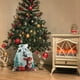 thumbnail image 5 of Bolsas de regalo navideñas con cordón | Bolsitas para dulces de Papá Noel | Bolsas de plástico multicolor para regalos de fiestas | Fácil apertura y cierre | Papel de regalo navideño apto para niños, 5 of 6
